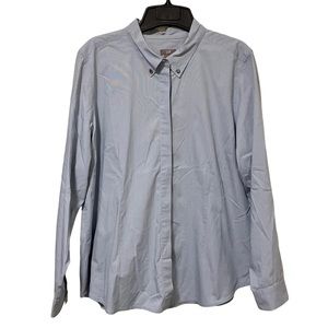 J.Jill Button Down Hidden Buttons Shirt
